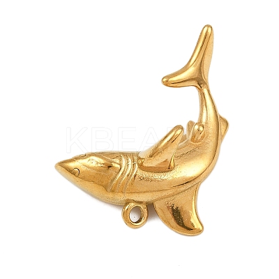 304 Stainless Steel Sea Animal Pendants LS-STAS-P402-05A-G-1