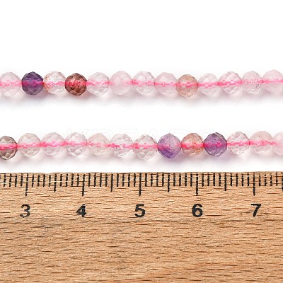 Natural Super Seven Quartz Beads Strands G-A276-C06-4mm-1