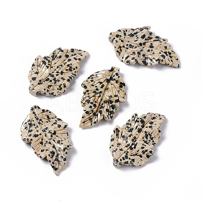 Natural Dalmatian Jasper Pendants G-I336-01-06-1