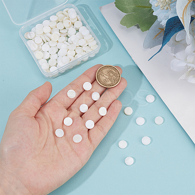 150Pcs Natural Freshwater Shell Beads SHEL-ME0001-06-1