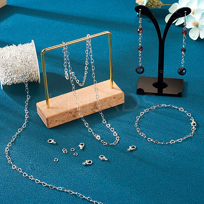 DIY Chain Bracelet Necklace Making Kit DIY-TA0003-74-1