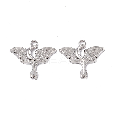 Non-Tarnish 304 Stainless Steel Pendants STAS-B031-36P-1