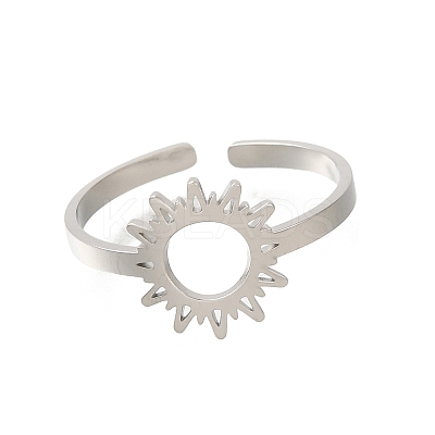 304 Stainless Steel Rings for Women RJEW-S238-03P-1