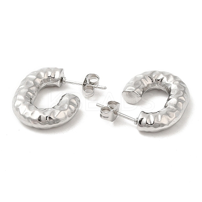 Non-Tarnish 304 Stainless Steel Stud Earrings for Women STAS-D084-24P-1