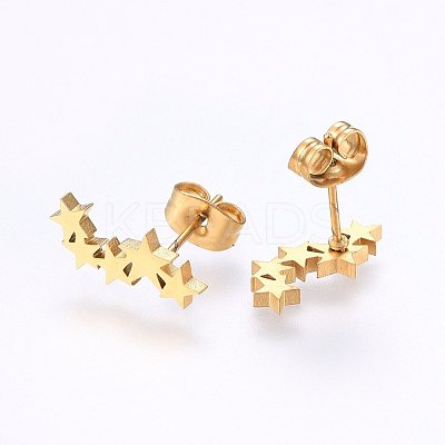 304 Stainless Steel Jewelry Sets SJEW-O090-16G-1