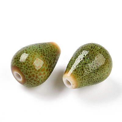 Handmade Porcelain Beads PORC-N008-05E-1