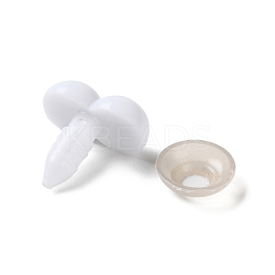 Plastic Craft Doll Eyes DIY-XCP0002-81-1