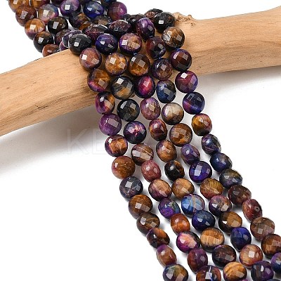 Natural Tiger Eye Beads Strands G-F812-B03-01B-1