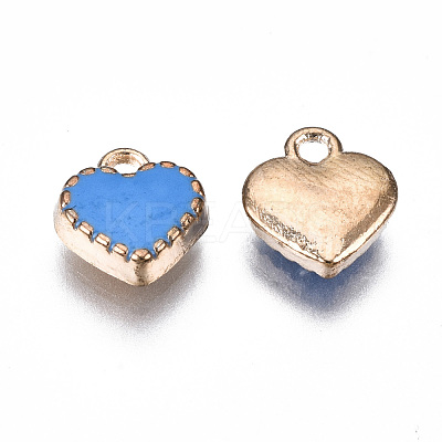 Alloy Enamel Charms ENAM-Q033-51E-1