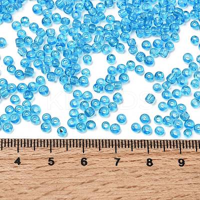 FGB 8/0 Grade A Round Glass Seed Beads SEED-Q006-3mm-F16-1