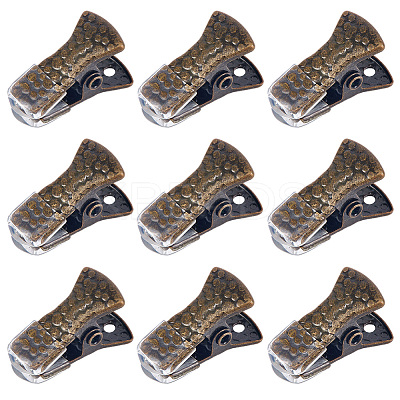 35Pcs Alloy Alligator Clips FIND-CP0003-16AB-1