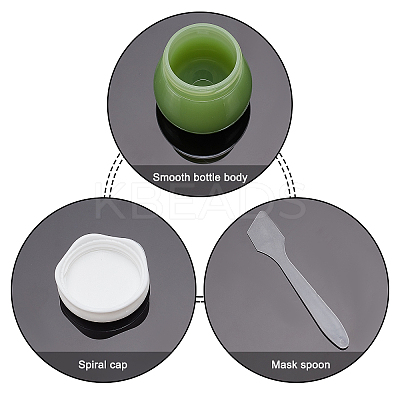 Plastic Portable Cream Jar MRMJ-BC0002-76-1
