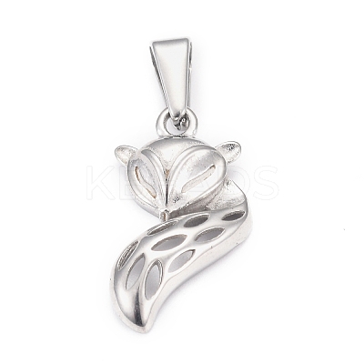 Tarnish Resistant 304 Stainless Steel Pendants STAS-H110-10P-1