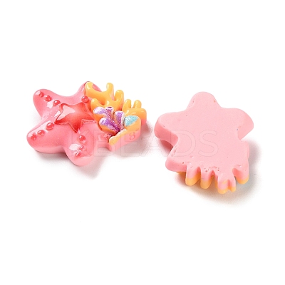 Marine Series Resin Cabochons CRES-Z012-01E-1