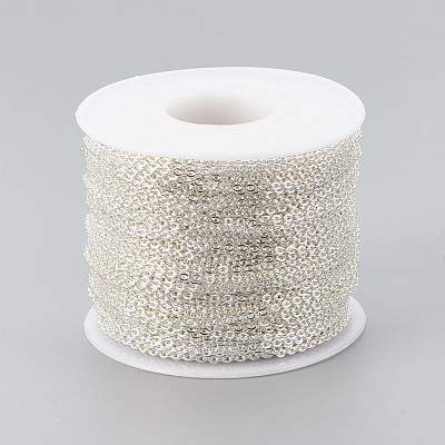 304 Stainless Steel Cable Chains CHS-R002-0.4mm-S-1
