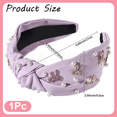 1Pc Cloth Hair Bands OHAR-DJ0001-34B-1