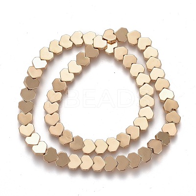 Non-magnetic Synthetic Hematite Beads Strands LS-G-O191-02G-1