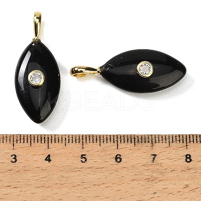 Natural Obsidian Pendants GG-CBA1AE1-02G-01-1