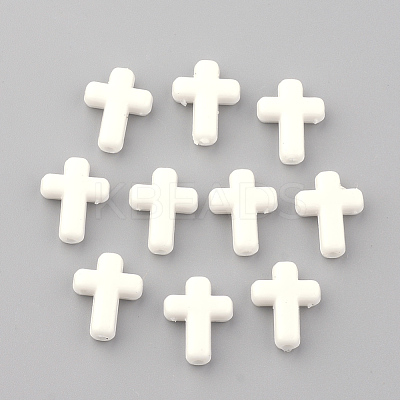 Opaque Acrylic Beads SACR-436-C01-1
