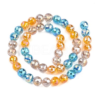 Transparent Glass Beads Strands GLAA-T023-31A-1