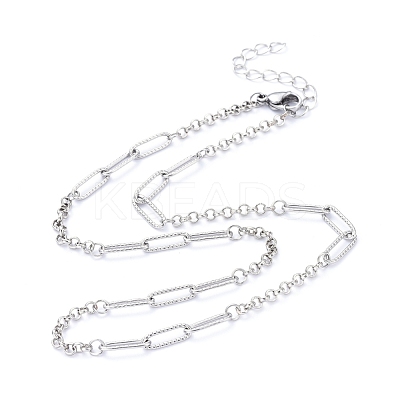 Chain Necklaces X-NJEW-JN02766-1