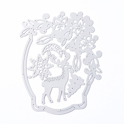 Sika Deer Frame Carbon Steel Cutting Dies Stencils DIY-F046-01-1