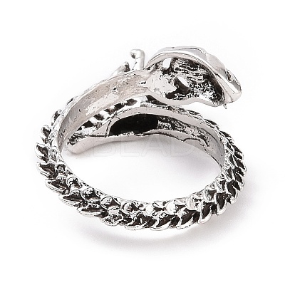 Dragon Alloy Cuff Rings for Men LS-RJEW-F126-02AS-1