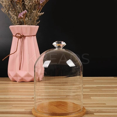 Clear Glass Dome Cover BOTT-PW0003-001A-A05-1