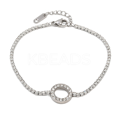 304 Stainless Steel Cup Chains Bracelets for Women BJEW-D364-01B-P-1
