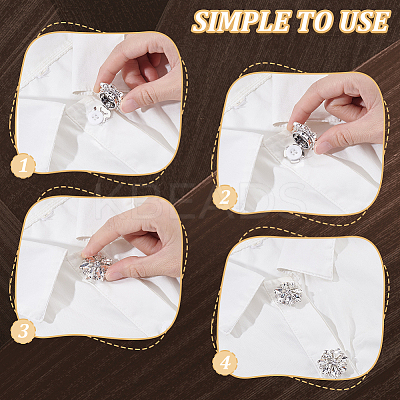 6Pcs Alloy Cufflinks & 10Pcs 4-Hole Plastic Buttons HJEW-GA00041-1
