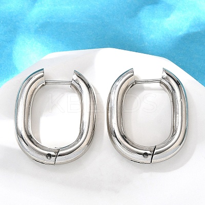 201 Stainless Steel Hoop Earrings EJEW-Q026-12P-A-1