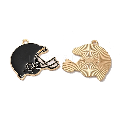 Alloy Enamel Pendants PALLOY-E028-04G-03-1