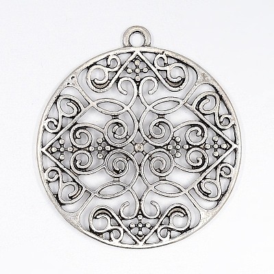 Alloy Pendants PALLOY-ZN33091-AS-FF-1