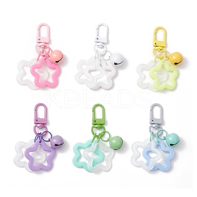 5Pcs Acrylic Pendant Decorations HJEW-JM03860-1