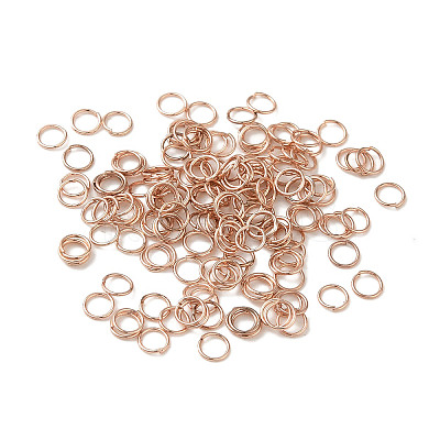 304 Stainless Steel Open Jump Rings STAS-K285-02E-RG-1