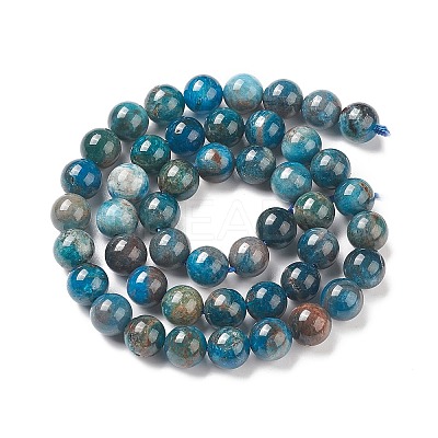Natural Apatite Beads G-E481-05-8mm-01-1