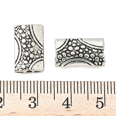 Tibetan Style Alloy Beads TIBEB-L008-05AS-1