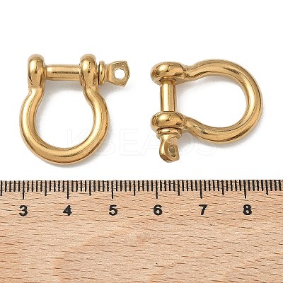 304 Stainless Steel Ring Clip Buckles for Bag Chain Strap STAS-C165-02B-G-1