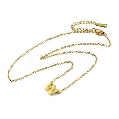 Brass Pendant Necklaes NJEW-M210-06G-1