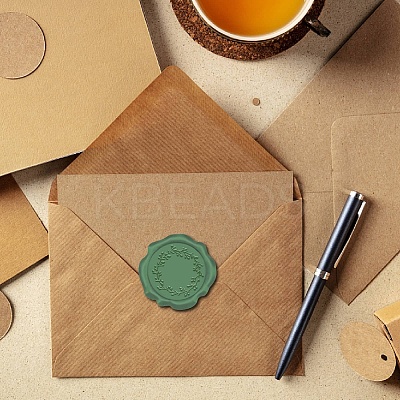 100Pcs Adhesive Wax Seal Stickers DIY-CP0010-70C-1