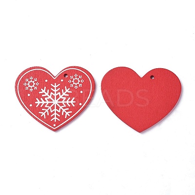 Poplar Wood Pendants LS-X-WOOD-O004-23A-1