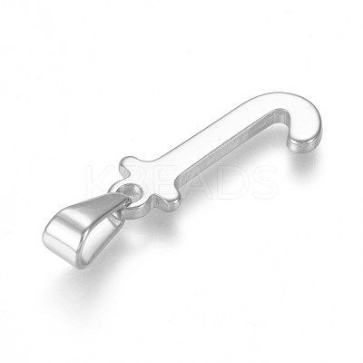 Non-Tarnish 304 Stainless Steel Pendants STAS-F106-95P-J-01-1