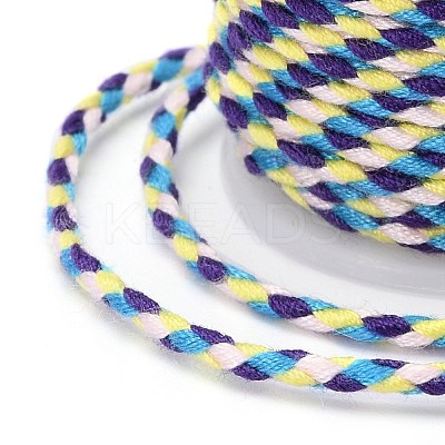 4-Ply Polycotton Cord with Metallic Thread OCOR-Z003-D21-1