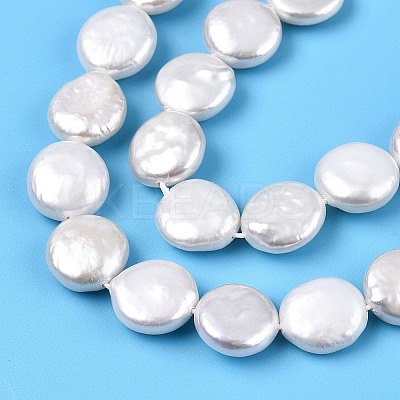 Natural Keshi Pearl Beads Strands PEAR-S018-07C-1