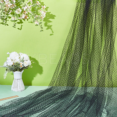 Polyester Mesh Fabric DIY-WH0698-011A-1