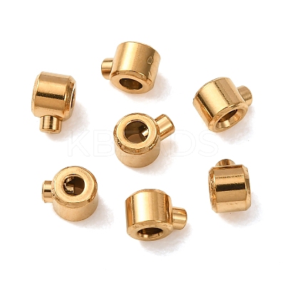 304 Stainless Steel Crimp Beads STAS-A151-04G-1