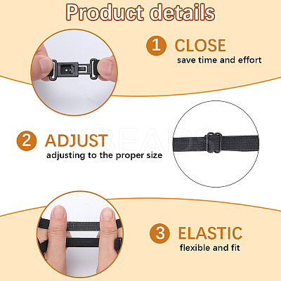 Adjustable Polyester Ties AJEW-WH20006-204B-1