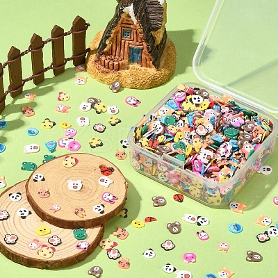 24G Handmade Polymer Clay Nail Art Decoration CLAY-YW0001-17B-1
