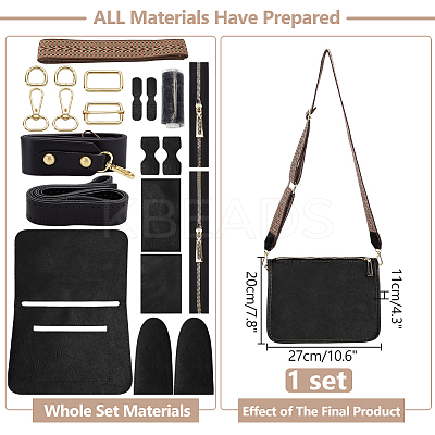 DIY Purse Making Kits DIY-WH0622-212A-1