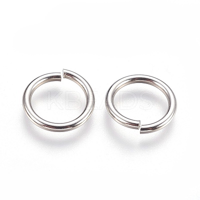 Tarnish Resistant 304 Stainless Steel Saw Cut Open Jump Rings STAS-P212-25P-15-1